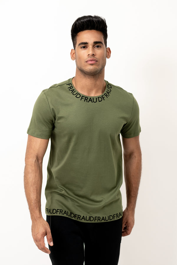 Round Neck Khaki